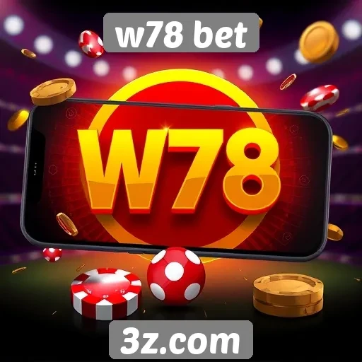Acessibilidade mobile do w78 bet para usuários