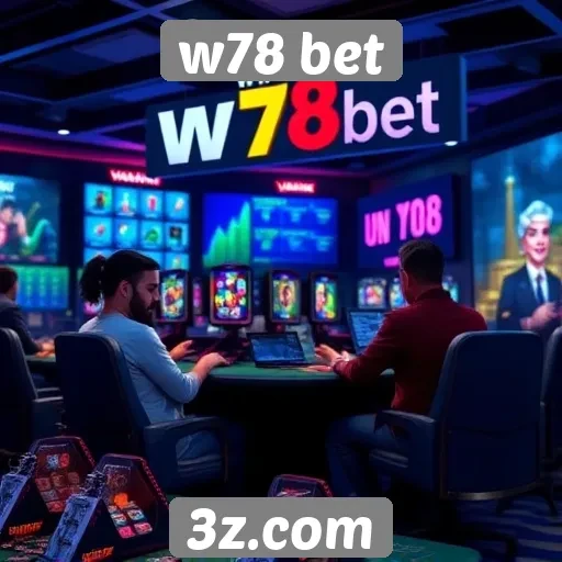 w78 bet analisa tendências de jogos online